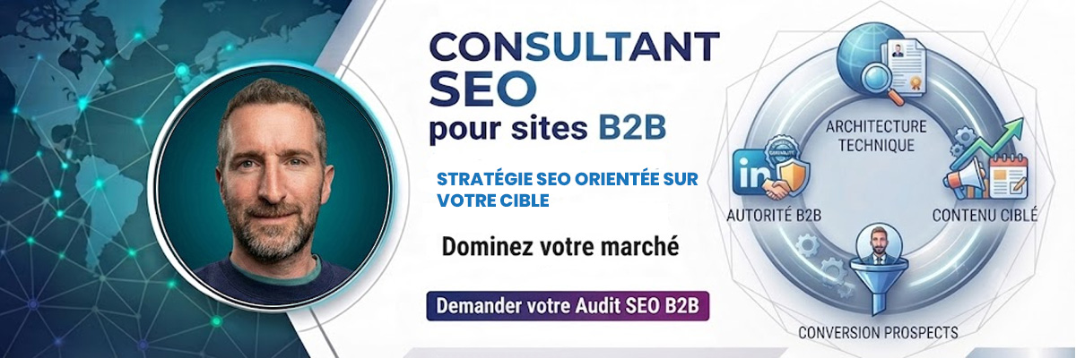 consultant SEO B2B en freelance